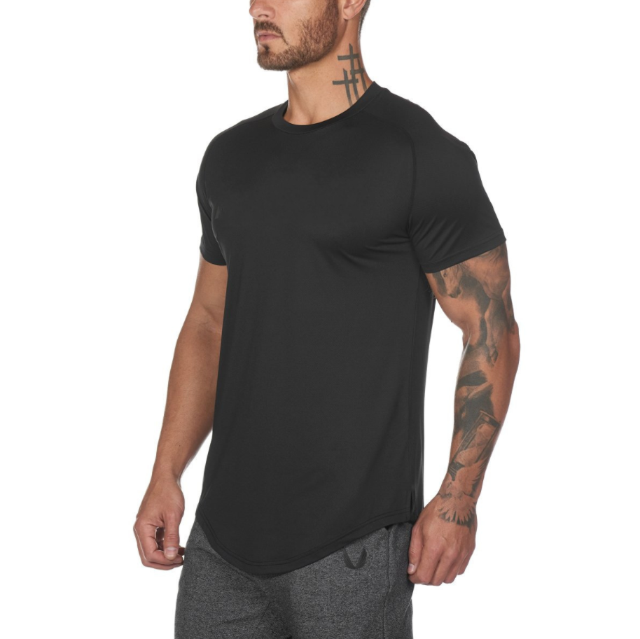 Men's Fitness Plain Gym Shirts