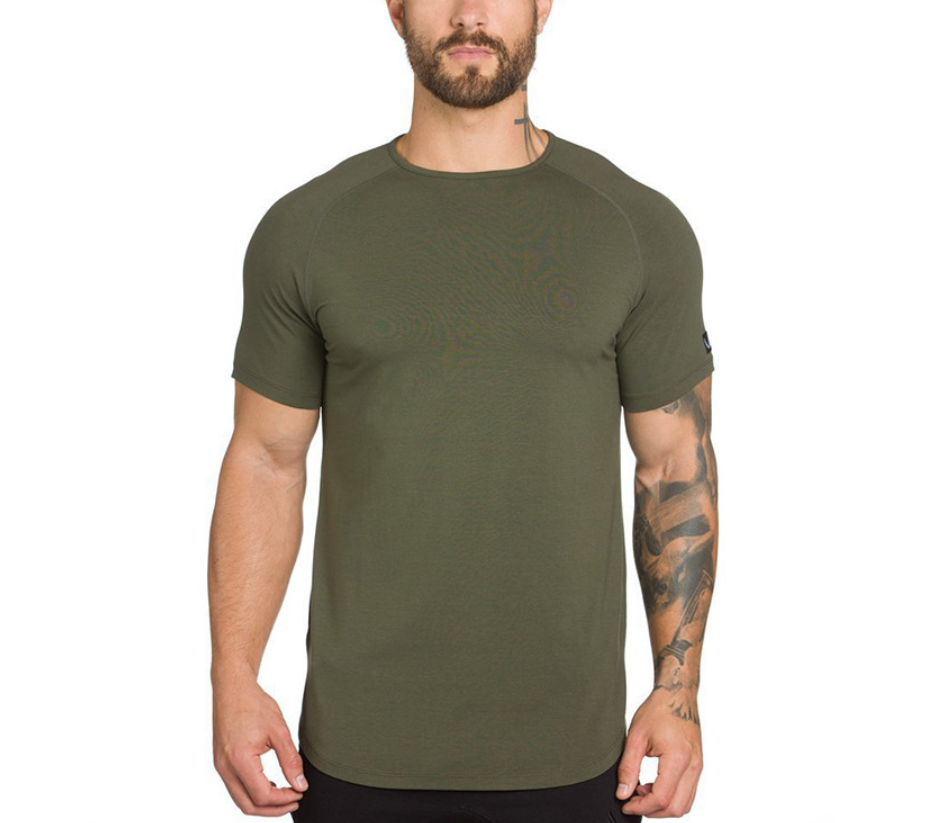 Men's Fitness Plain Gym Shirts