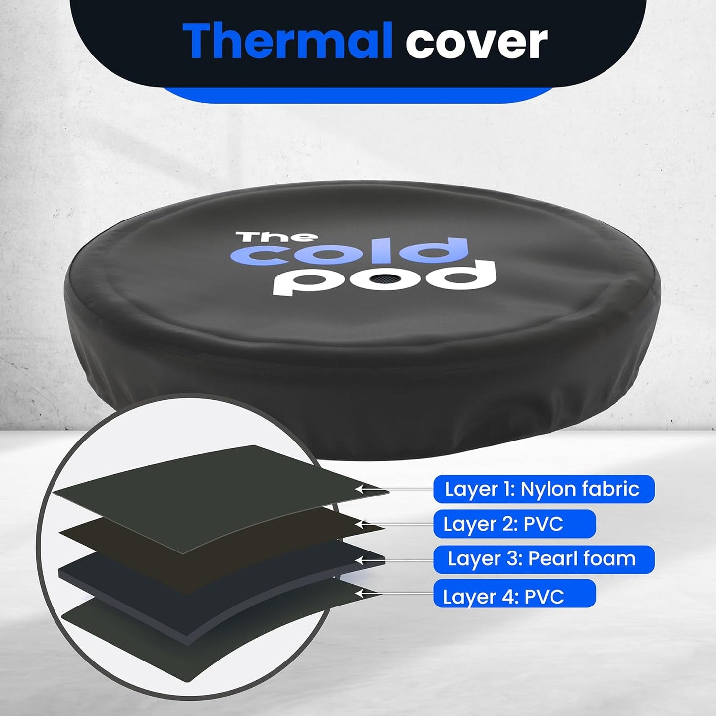 Portable 320L Ice Bath Tub
