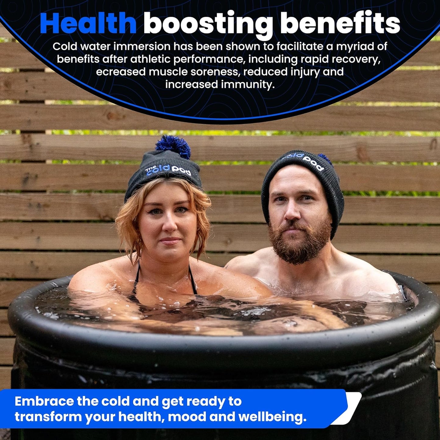 Portable 320L Ice Bath Tub