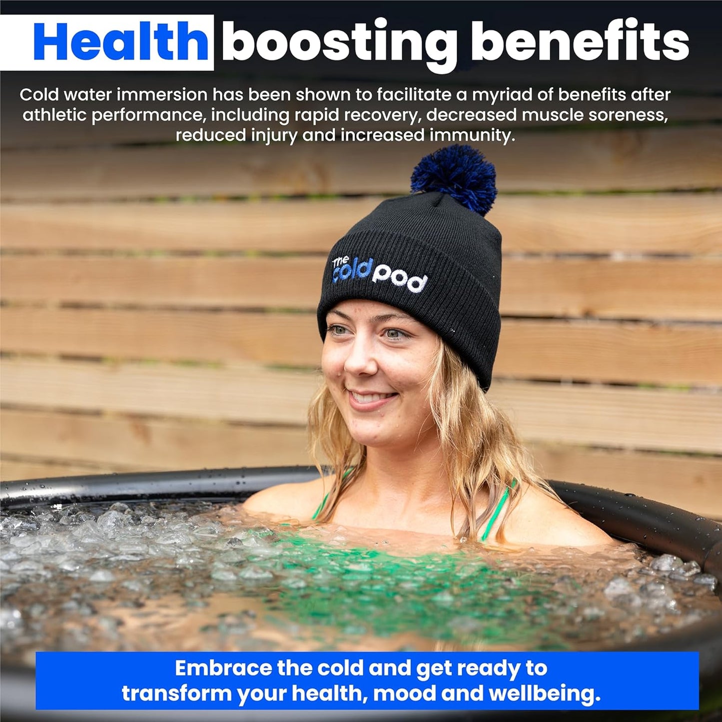 Portable 320L Ice Bath Tub