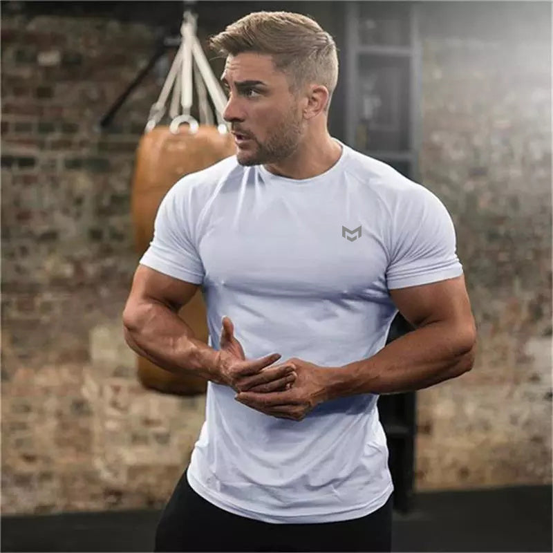 Short-Sleeve Gym Tee Running Essential