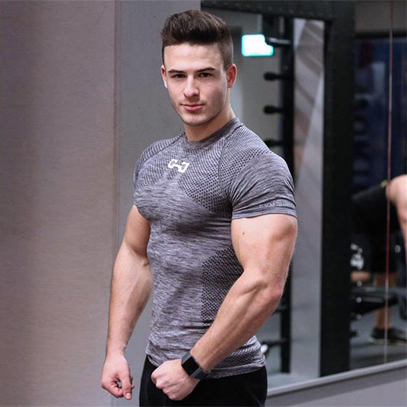 Short-Sleeve Gym Tee Running Essential