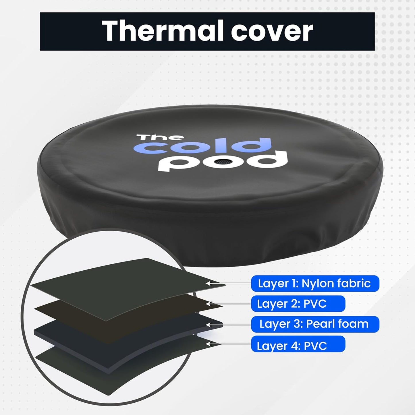 Portable 320L Ice Bath Tub