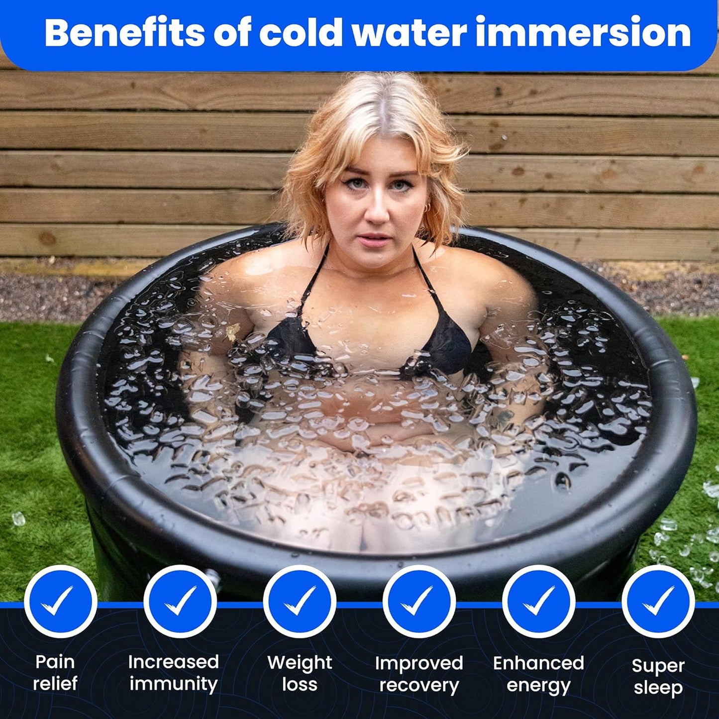 Portable 320L Ice Bath Tub
