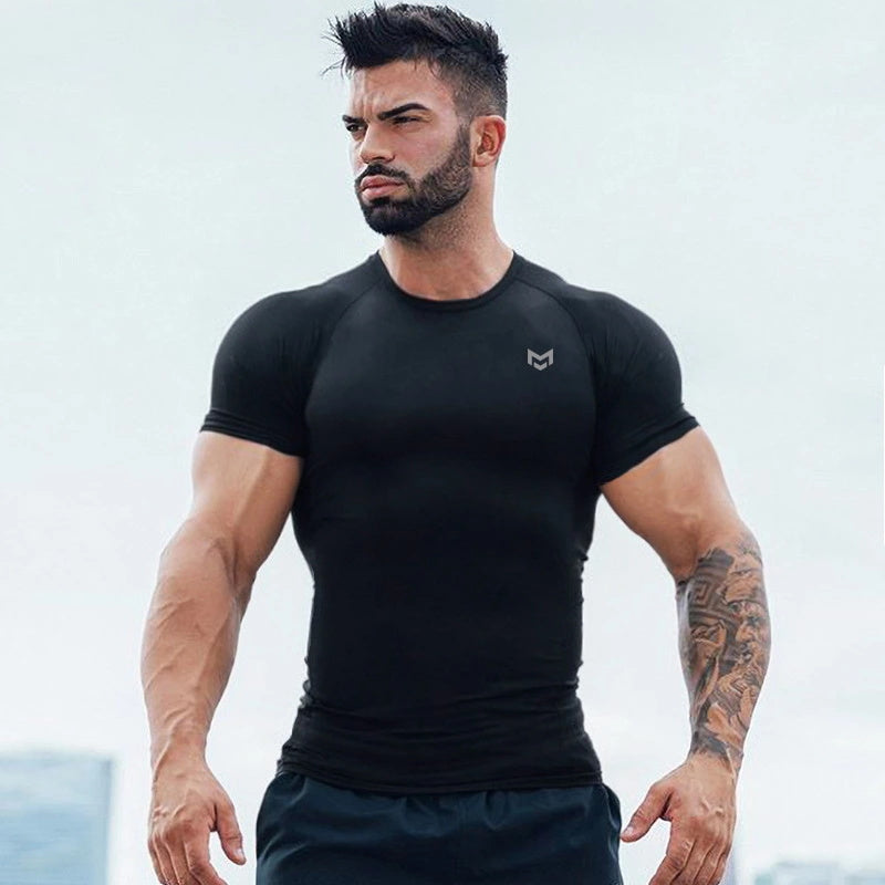 Short-Sleeve Gym Tee Running Essential